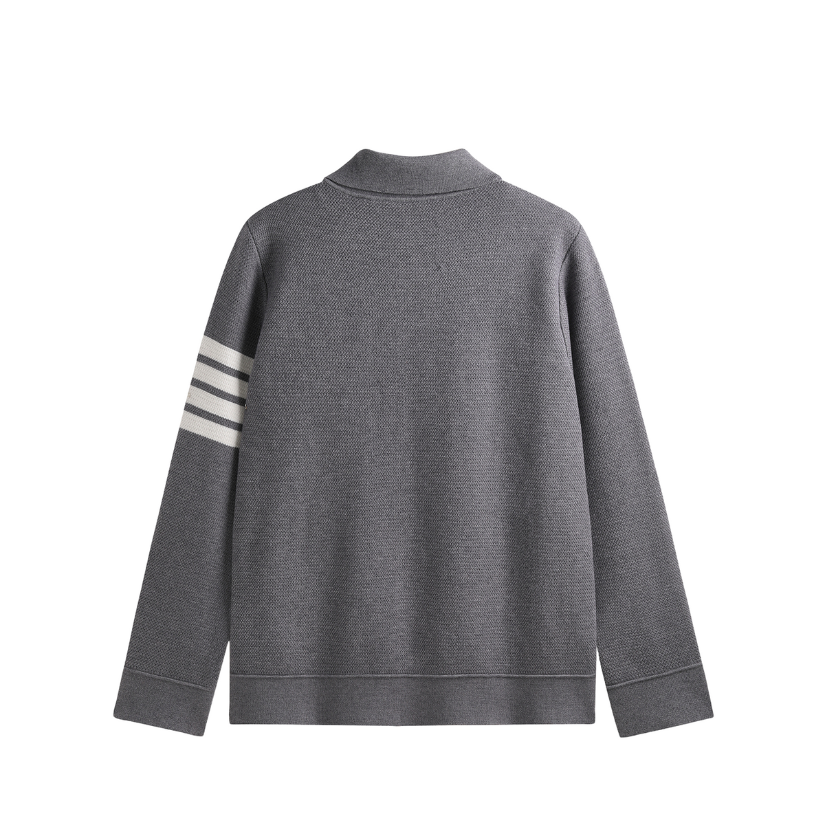 2025SS Polo collar knitted jacket