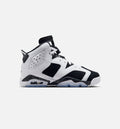 Air Jordan 6 Retro Black and White Grade School – Black/White