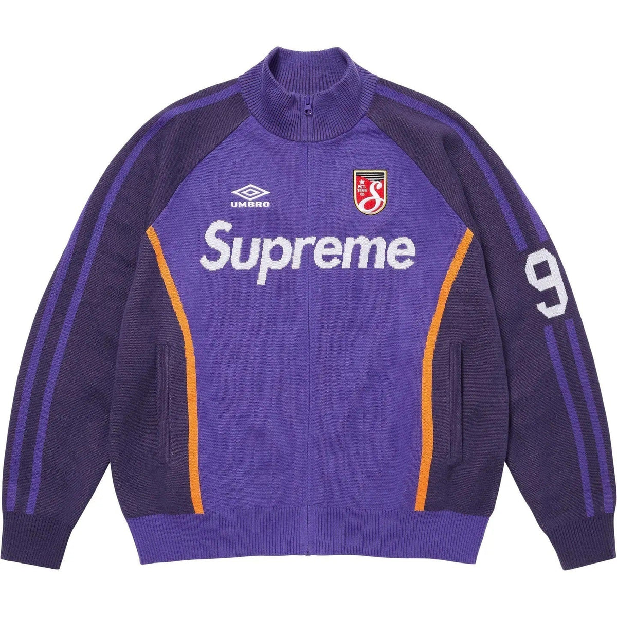Supreme 25FW Zip Up Sweater