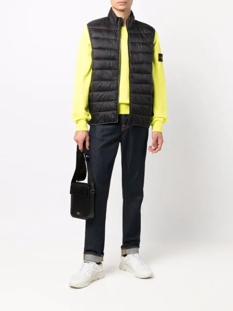Barbour padded logo gilet