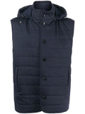 Manzoni 24 hooded padded gilet