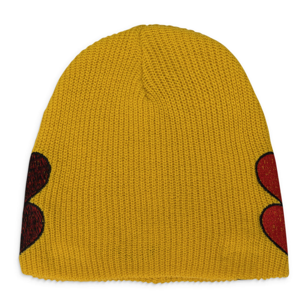 Yellow Heart Beanie