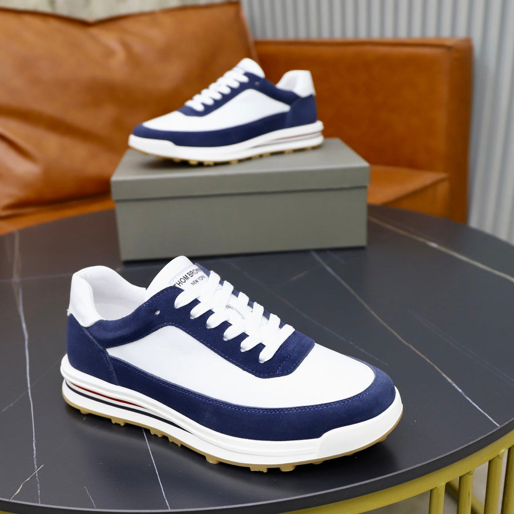 Premium Leather Sneaker — Chunky Sole Edition