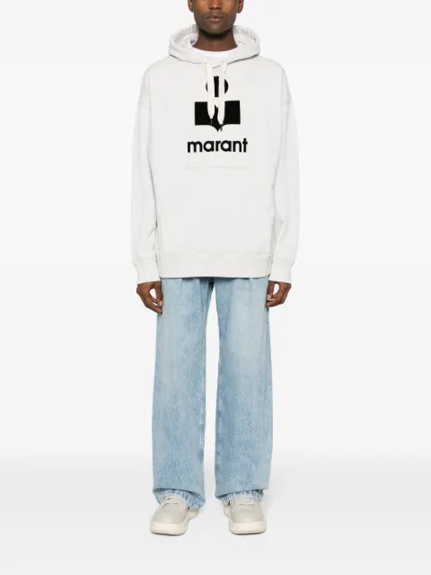 MARANT Miley logo-print hoodie