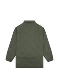 SOUTH2 WEST8 skull-quilting herringbone jacket