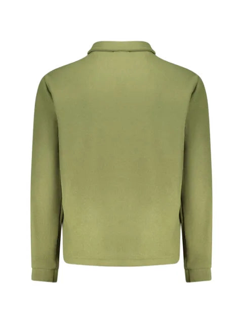 RIFLE button-up pocket-up cotton overshirt