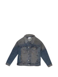 RHUDE elbow-patch denim jacket