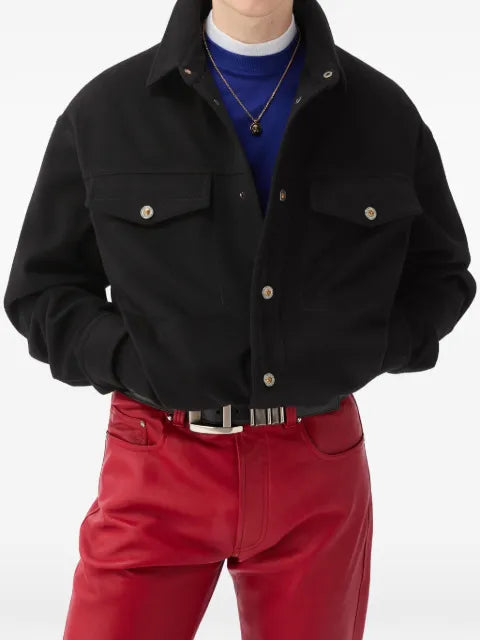 Versace cashmere blouson