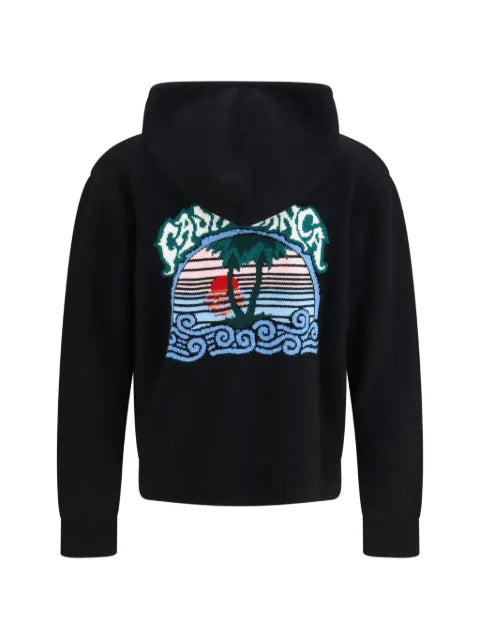 Casablanca zip-up hoodie