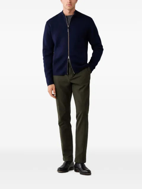 Hackett London Milano merino wool cardigan