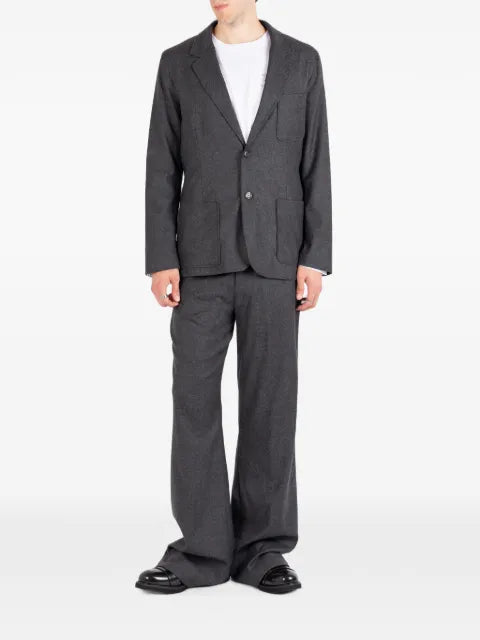 Société Anonyme wool notch-lapel blazer