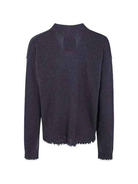 Uma Wang distressed cashmere cardigan