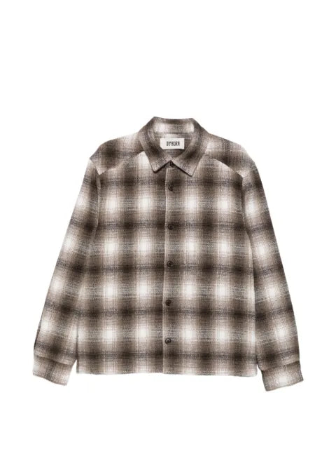 Drykorn check-pattern button-up jacket