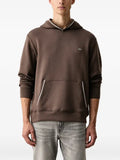 Paul & Shark logo-embroidered tipped hoodie