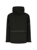 Duno hooded reflective-trim jacket