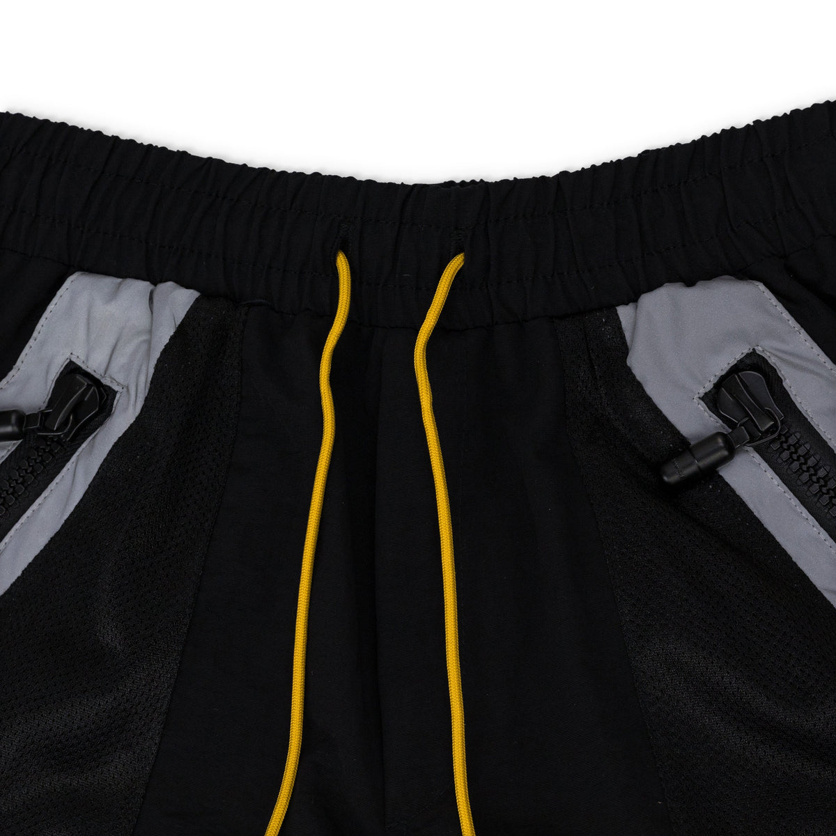 Black Bullet Zip Shorts