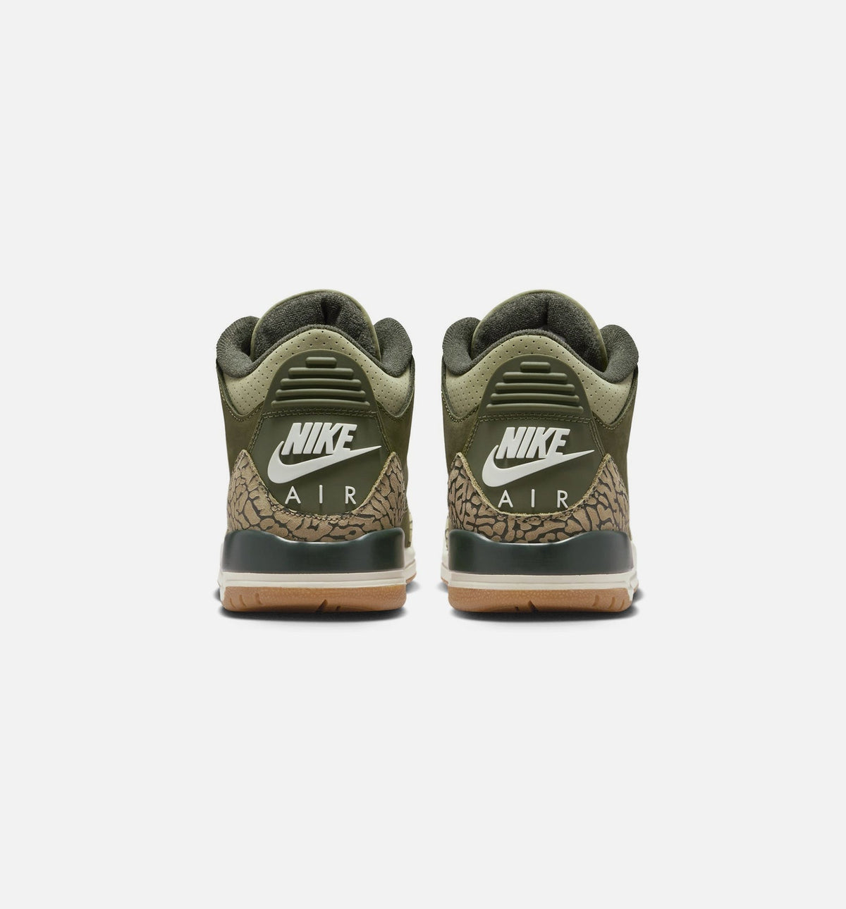 Air Jordan 3 Retro “Medium Olive” Grade School Lifestyle Shoes (GS)