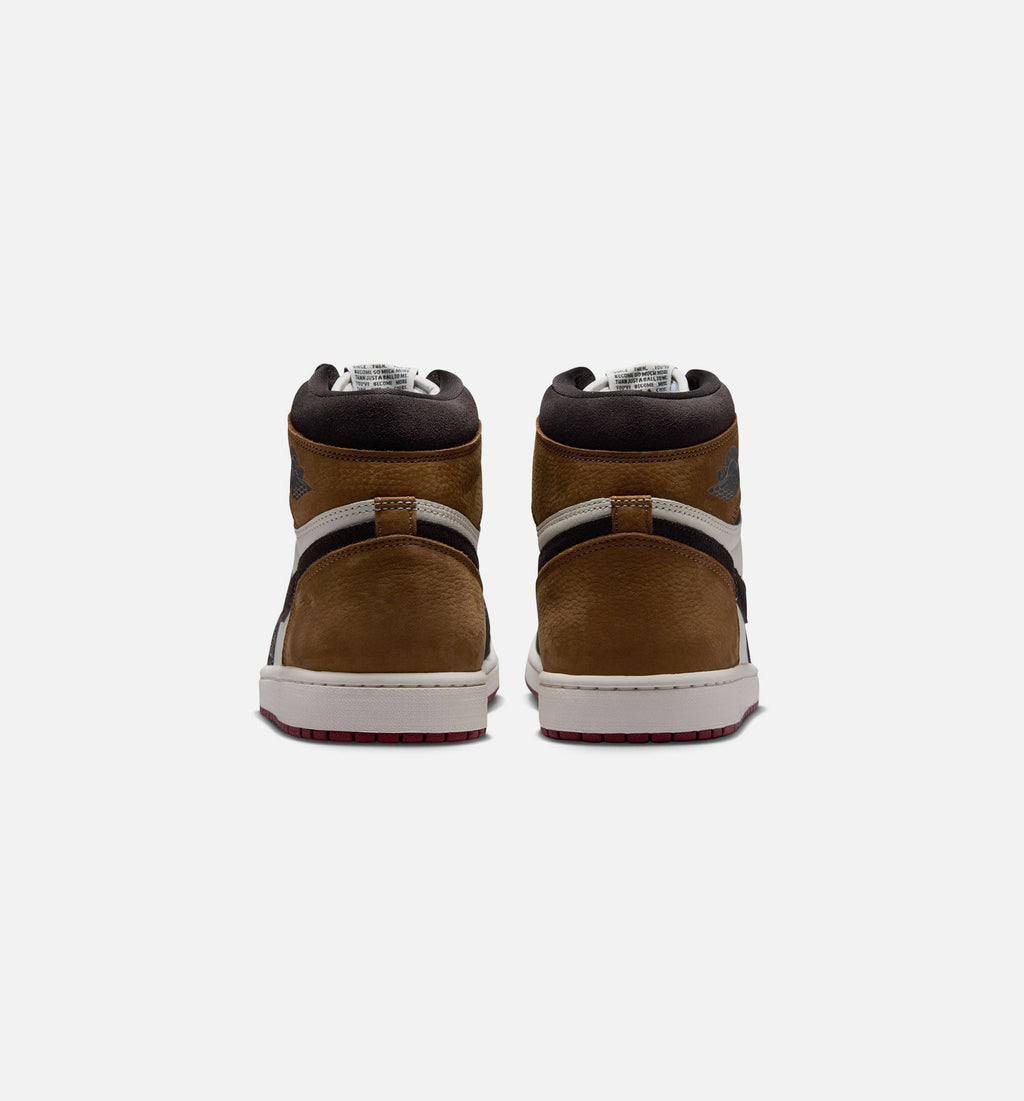 Air Jordan 1 Retro High OG Love Letter Men's Lifestyle Shoe – Shadow Brown / Team Red / Light British Tan
