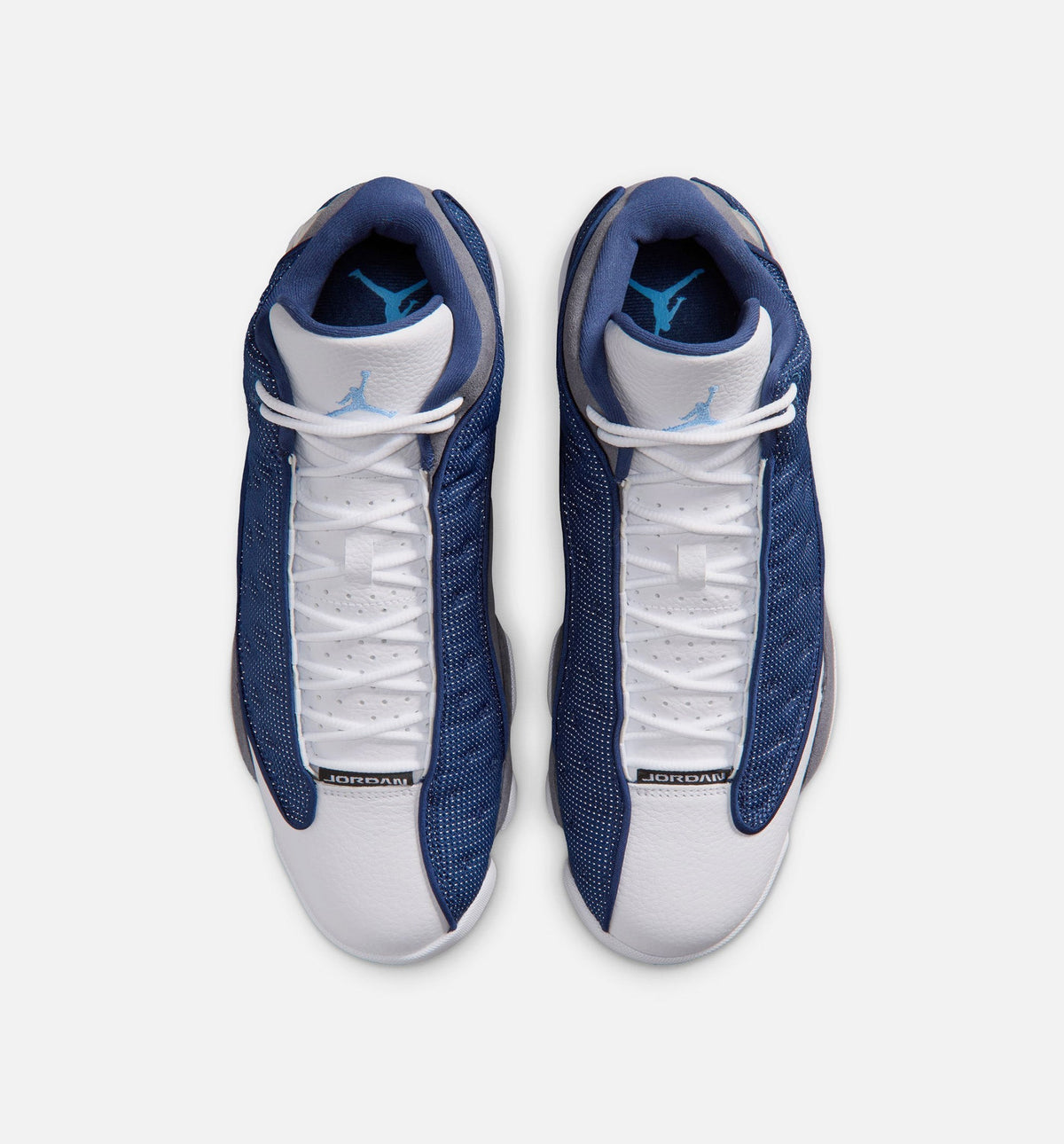 Air Jordan 13 Retro 'Navy and Flint Grey' - Men's Lifestyle Sneaker (Navy/University Blue/Flint Grey/White)