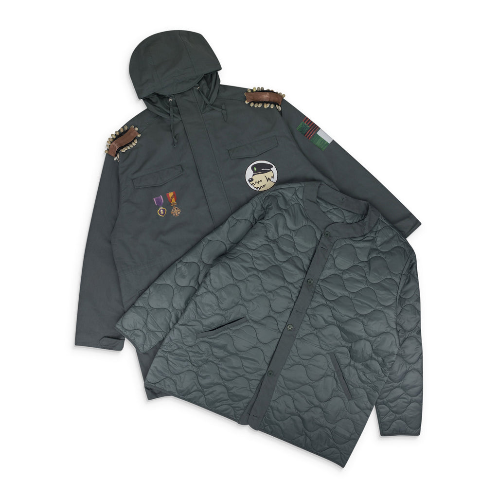 Army Green Cowrie Parka