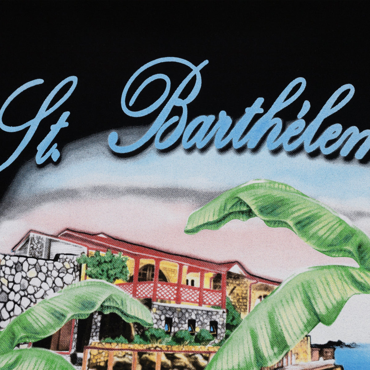 Black Eden Rock Airbrush Tee
