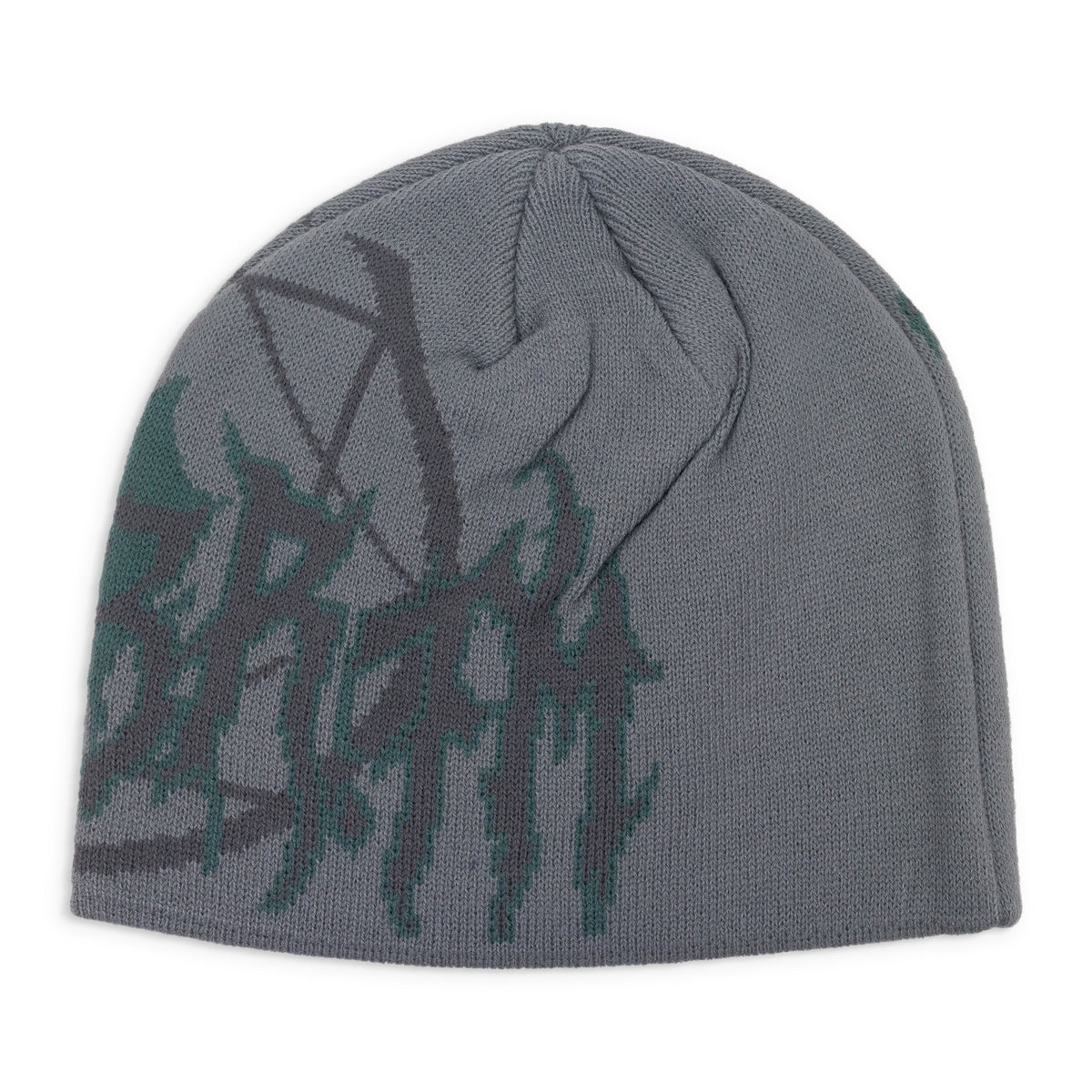 Grey Skully Beanie