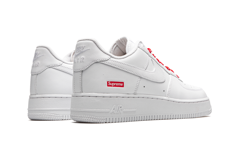 Supreme x Nike Air Force 1 Low "Mini Box Logo" White (CU9225-100)