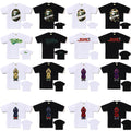 BAPE Shark Ape Head Camo Print Crew Neck Short Sleeve T‑Shirt Unisex