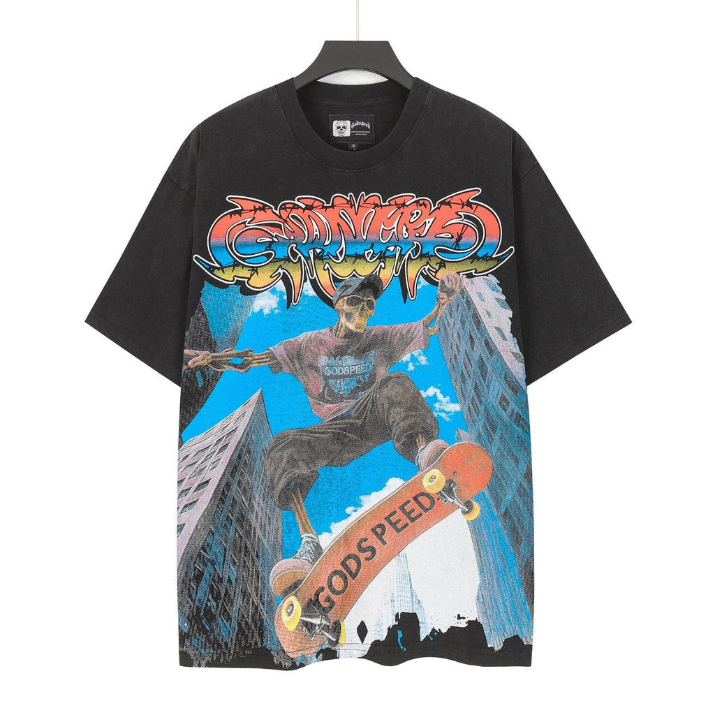 Godspeed Skate Graphic Short-Sleeve T-Shirt