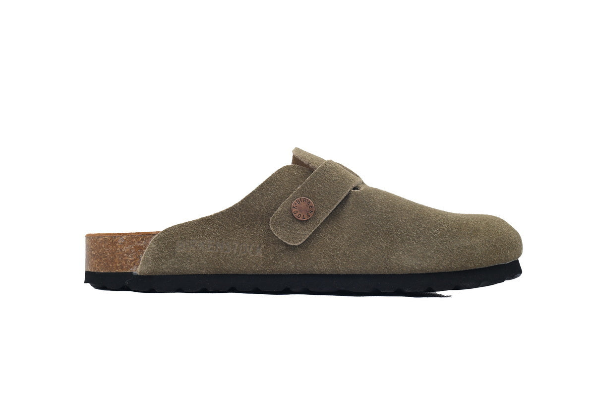 Birkenstock Boston Soft Footbed Grayish Green