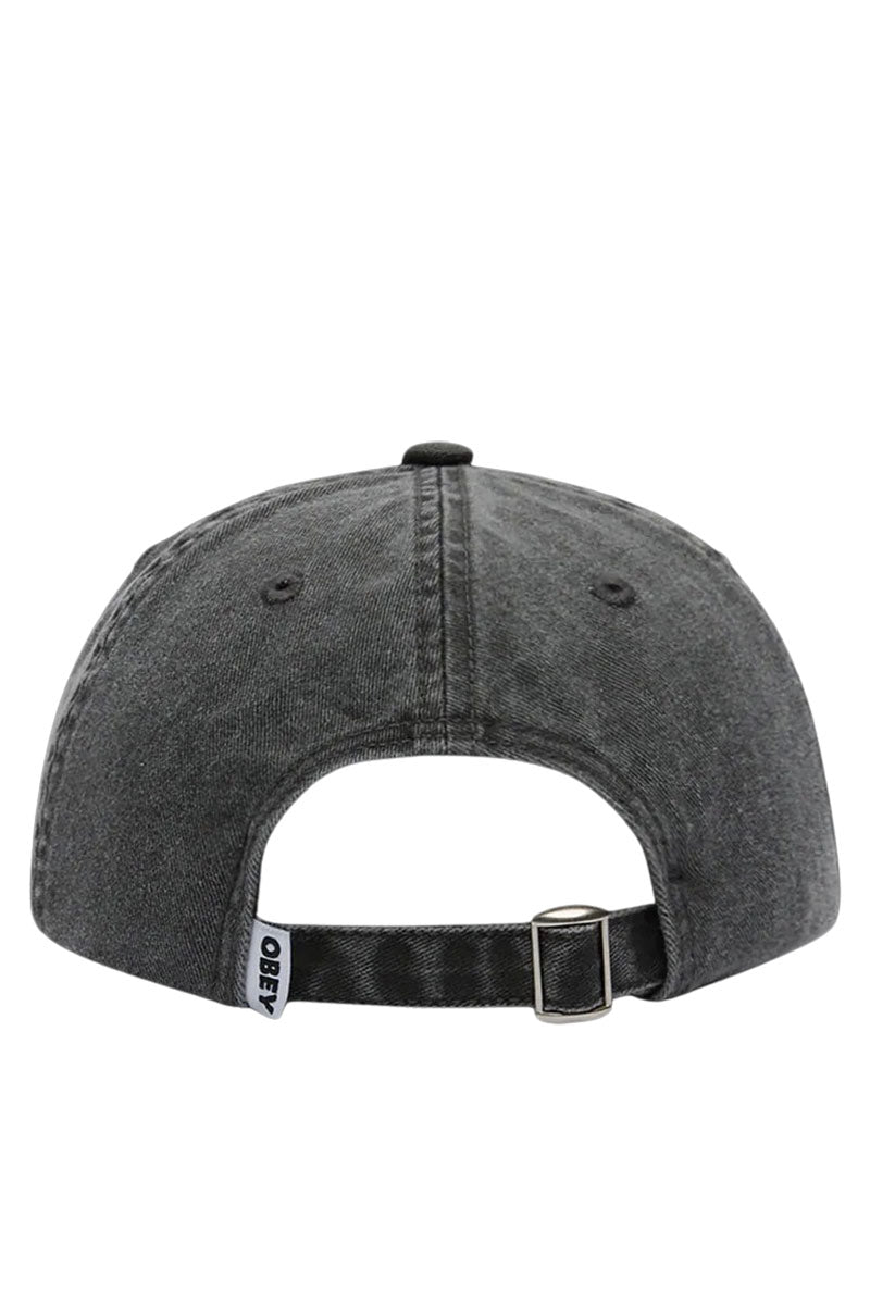 OBEY BRAIN CONTROLLER CAP Pigment Black