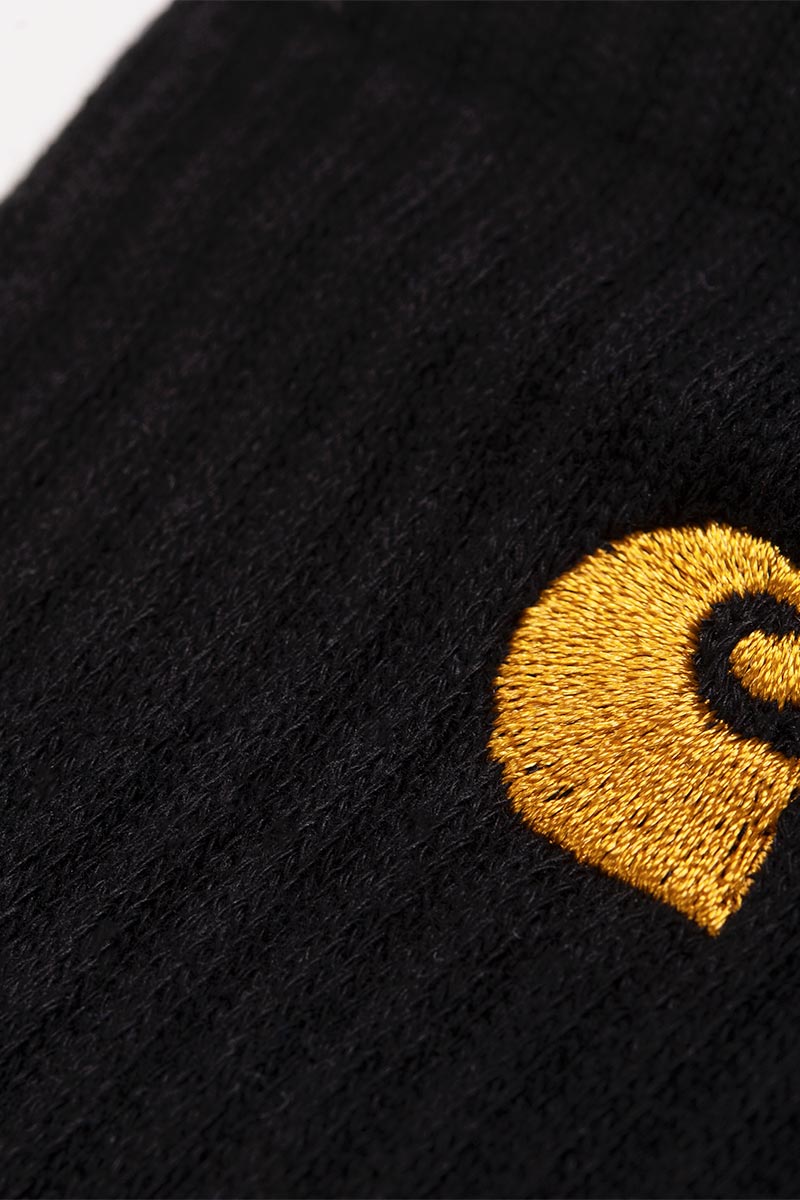 CARHARTT WIP CHASE SOCKS BLACK