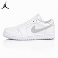 Air Jordan 1 Low White/Grey Unisex Sneakers CZ0790-100