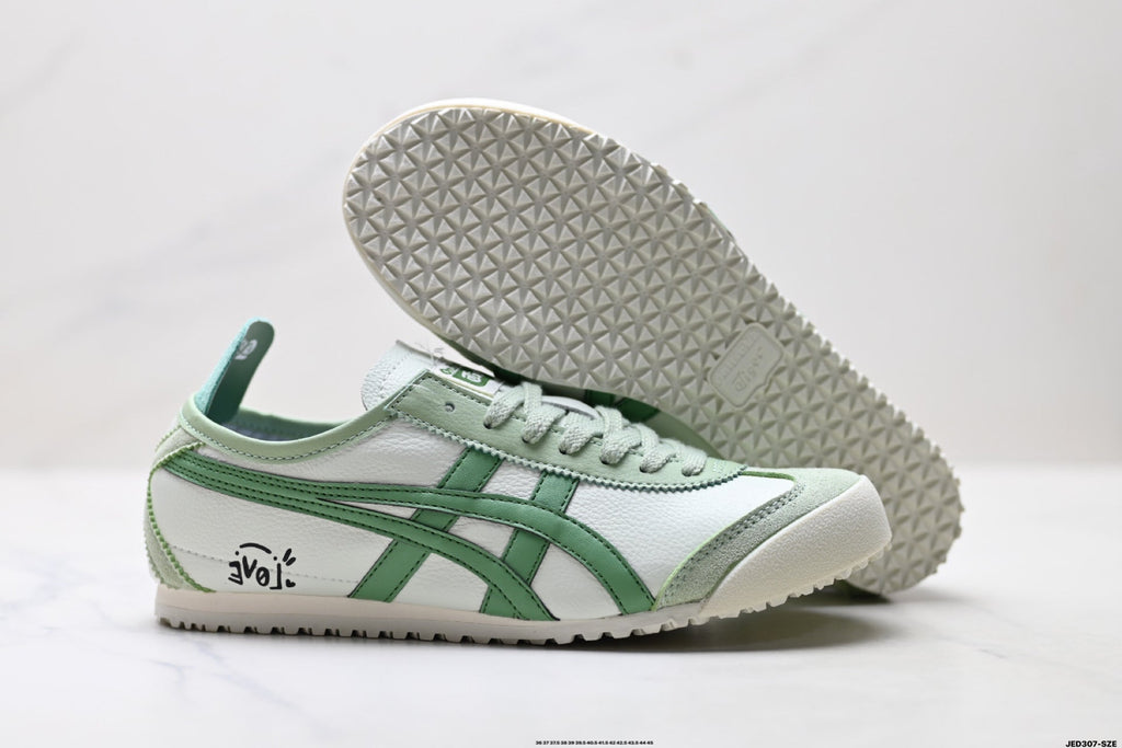 Onitsuka Tiger Retro Low Top Mint Green Unisex Shoes Style 12