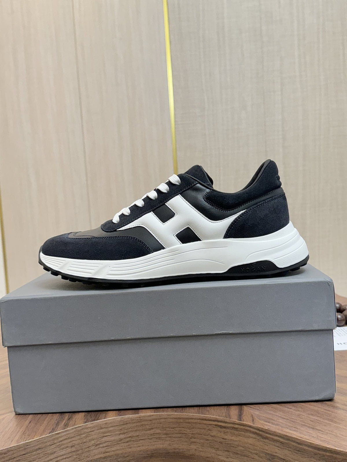 Hogan Women's H-Stripes Platform Sneakers